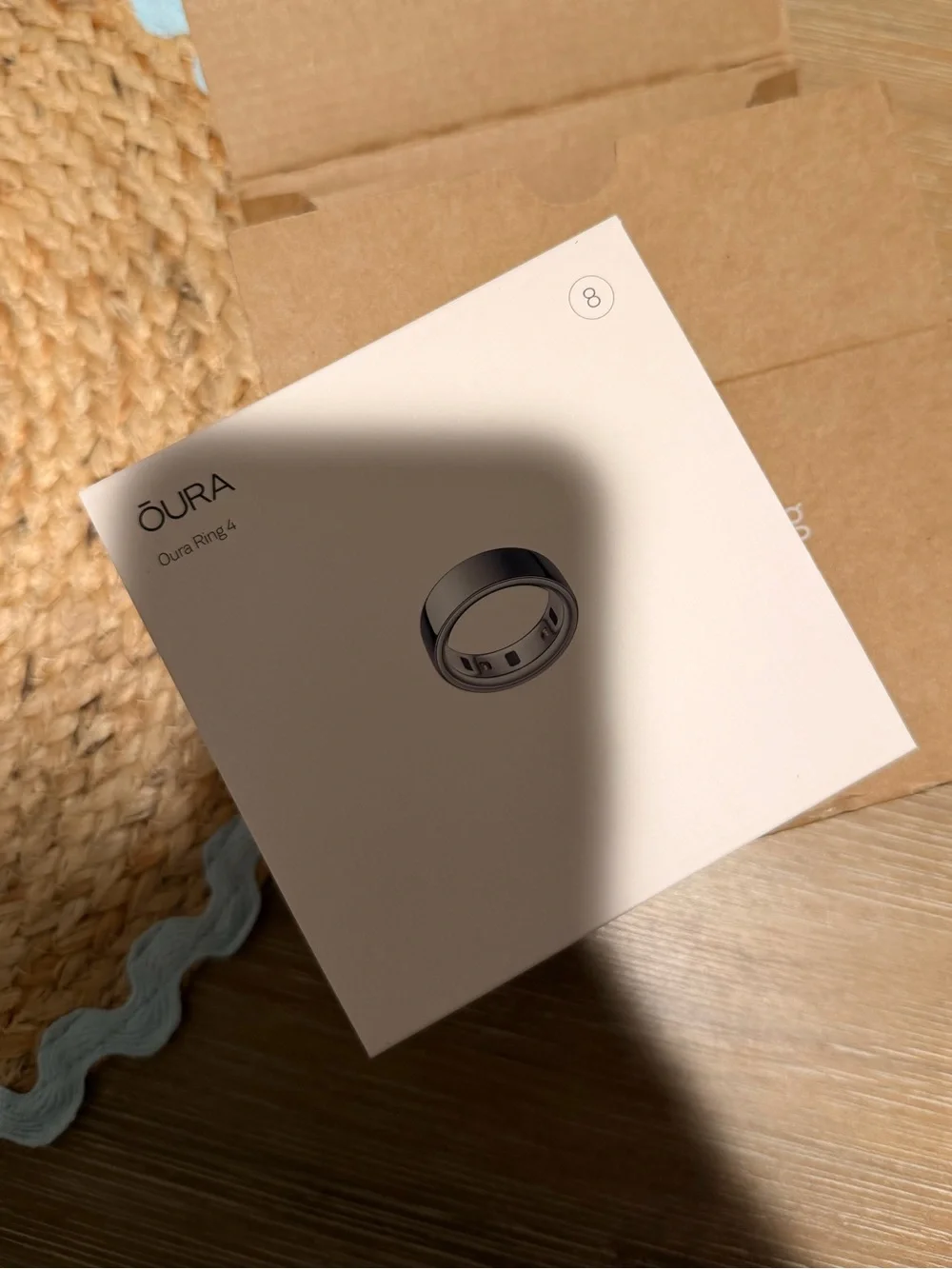 UNOPENED Oura Ring Gen 4 Silver